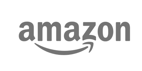 The image features the black Amazon logo with the word "amazon" and a curved arrow underneath pointing from the letter "a"
