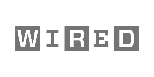 The word "WIRED" is displayed in gray block letters on a transparent background.